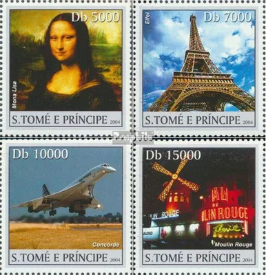 Produktbild von Briefmarken Sao Tome e Principe 2004 Mi 2564-2567 (kompl.Ausg.) postfrisch Briefmarkensalon Paris