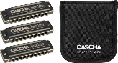 Produktbild von Cascha HH 2344 Master Edition Pack 3 C-G-A Diatonisch Mundharmonika