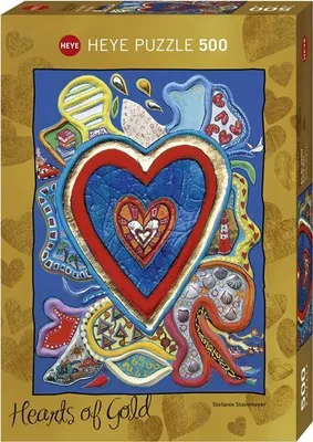 Produktbild von Steinmayer, S: Red & Blue Puzzle 500 Teile