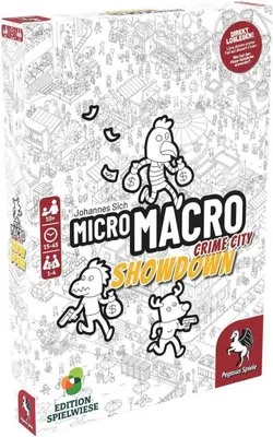 Immagine prodotto di Pegasus Games MicroMacro: Crime City 4 Showdown