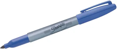 Produktbild von Permanentmarker Fine 1,0 blau Packung mit 144 Stück