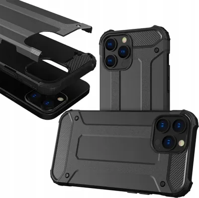 Obrázok produktu pre Hybrid Armor Etui puzdro pre Iphone 13 Pro Black