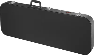Immagine prodotto di Custodia rigida per chitarra elettrica VEVOR, custodia rettangolare per chitarra da 1095 mm, con serratura, rivestimento in PVC, custodia impermeabile, per chitarre elettriche da 39"/99 cm, nera