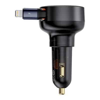 Produktbild von Baseus Enjoyment Pro, Auto, Zigarettenanzünder, 0,7 m, Schwarz