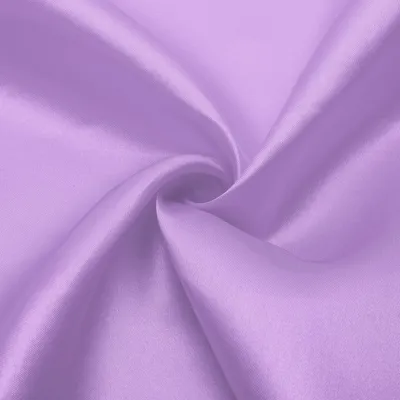 Satine-Stoff, 150x300 cm, lichtviolett, 100% Polyester, seidig-weich
