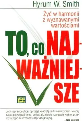 Produktbild von To co najważniejsze - książka o rozwoju osobistym