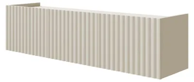 Produktbild von Selsey Fiorra - TV-Hängeboard 3-türig, Greige, 144 cm