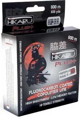 Image de Lineaeffe Hikaru Plus Flurocarbon 600 M Transparent 0,400 mm Transparent 0,400 mm
