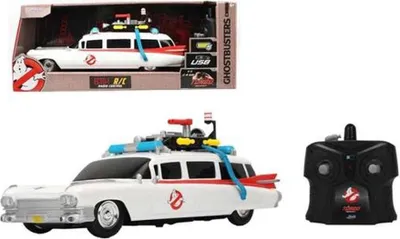 Produktbild von Jada ferngesteuertes Fahrzeug Auto Hollywood Rides RC Ghostbusters Ecto-1 1:16 9336139314R00