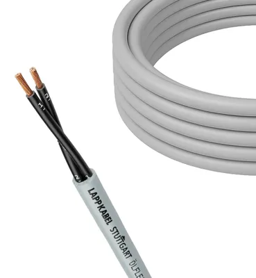 Produktbild von 10 m Lapp ÖLFLEX CLASSIC 110 2X 0,5 mm² Anschluss- und Steuerleitung