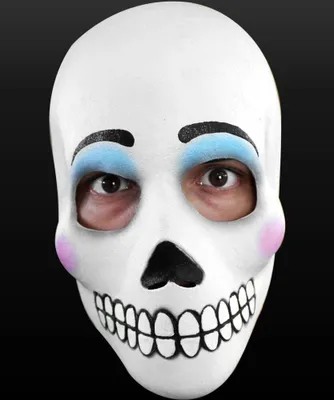 Zdjęcie produktu dla Maska Catriny na Halloween, maska "Dzień Zmarłych"