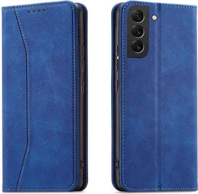 Produktbild von HQWear Magnet Fancy Case für Samsung Galaxy S23 Ultra, Blau
