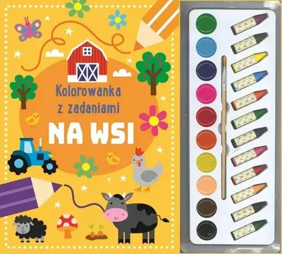Image de Kolorowanka z zadaniami. Na wsi - praca zbiorowa
