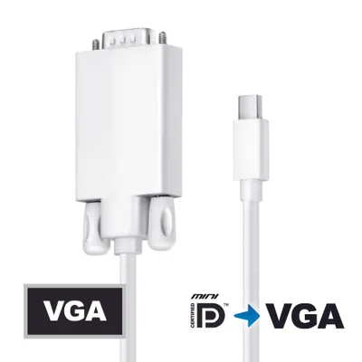Obrázok produktu pre PureLink® – prepojovací kábel Mini DisplayPort na VGA (MiniDP/VGA)