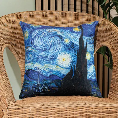 Immagine prodotto di Fodera per cuscino, fodera decorativa 40x40 "Notte stellata"