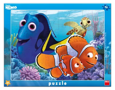 Zdjęcie produktu dla Dino Puzzle Nemo a kamarádi 40 dílků deskové
