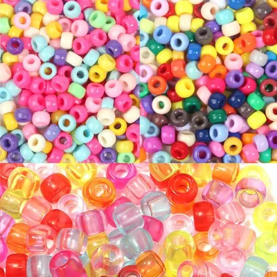 Productafbeelding van Ponybeads, 300 kleurrijke kralen voor armbanden en sieraden