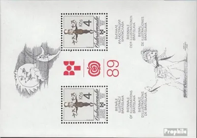 Produktbild von Briefmarken Tschechoslowakei 1989 Mi Block94 (kompl.Ausg.) postfrisch Kinderbuch