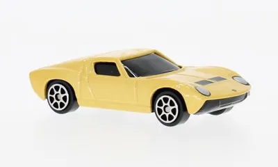 Produktbild von Maisto MAI15044YELLOW - 1/64 - Lamborghini Miura, gelb, 1966 - Neu