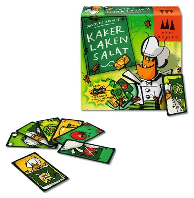 Productafbeelding van Drie Magiërs kaartspel, actiespel, Kakerlakensalade, 40839