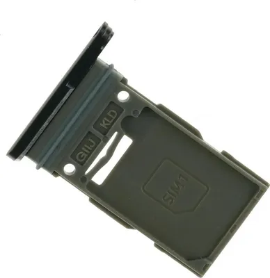 Produktbild von Simkarten Halter für Samsung Galaxy S21 FE - Tray Fach Schublade Schlitten Schwarz
