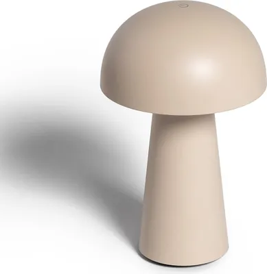 Produktbild von LED Tischlampe Tragbar Außen mit Batterie USB wiederaufladbar Metall Uyanga Beige