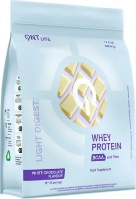 Produktbild von QNT Light Digest Whey Protein (500g) White Chocolate - Eiweiße - Molkenprotein-Mischung