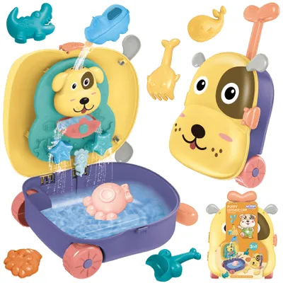 Obrázek produktu pro WOOPIE Písková sada 3v1 Psí kufřík + zábava