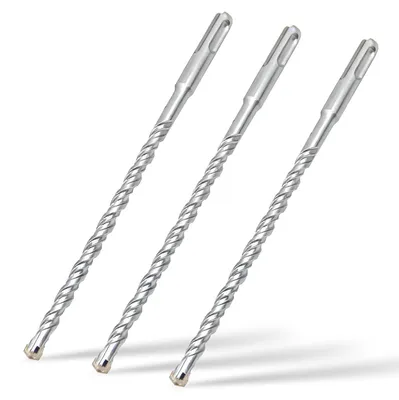 Obrázok produktu pre SDS Plus súprava vrtákov 200 mm, 3 kusy, 6 mm, pre betón