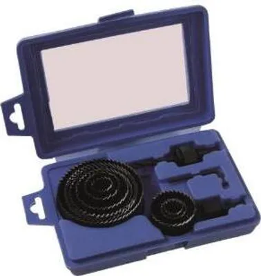 Obrázok produktu pre Vykružovač otvorov sada 12ks,19-82mm, drevo, sadrokartón