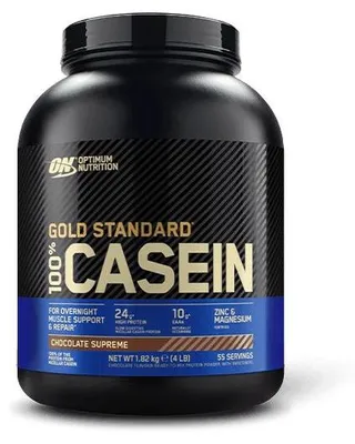 Zdjęcie produktu dla Optimum Nutrition 100% Gold Standard Casein, Proszek, Białko kazeinowe, Czekolada, 24 g, 115 kcal, 350 kcal