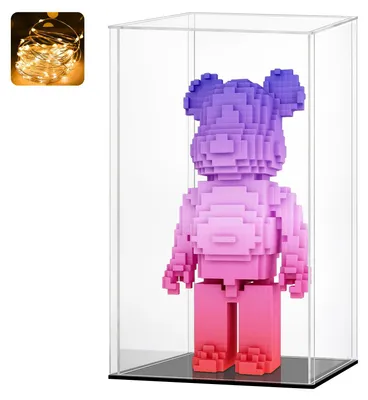 Produktbild von Transparente Acrylvitrine für Sammlerstücke und Miniaturen