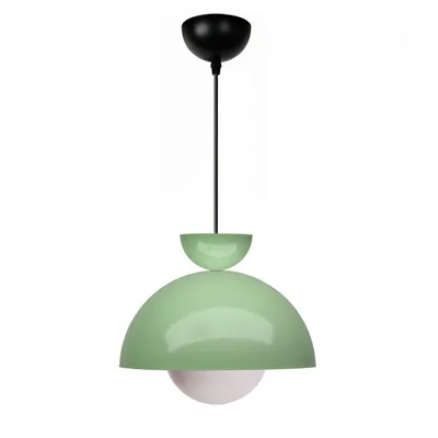 Immagine prodotto di Opviq, moderna lampada a sospensione in stile ecologico, struttura in metallo, lampadina E27 max. 15 W LED, diametro 25 cm, globo in vetro 15 cm, altezza regolabile 100-115 cm, ideale per hotel e ambienti moderni.