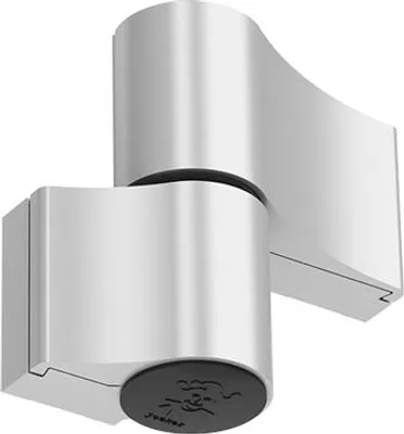 Produktbild von NAJDER Aluminium-Türscharnier - Jocker Typ - Aufschraubband - Doppelscharnier - Scharnier - für Türen - 1 Stück -Montageabstand 67mm - Silber