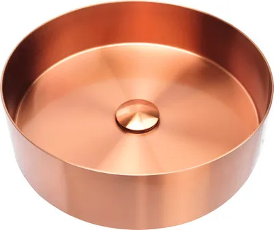 Obrázek produktu pro Umyvadlo na desku Differnz RVS nerezová ocel měď 40 cm 38.010.73