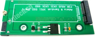 Produktbild von Sintech 18Pin SSD zu SATA Karte für Sandisk SDSA5JK ADATA XM11 SSD von Asus UX31 UX21