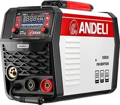 Immagine prodotto di saldatrice MIG 220V, inverter IGBT 200A, impostazione sinergica, pacchetto 2