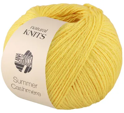 Produktbild von Lana Grossa - Summer Cashmere 0017 zitrusgelb