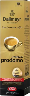 Obrázok produktu pre Kawa Mielona Crema Prodomo Dallmayr 10 kapsułek