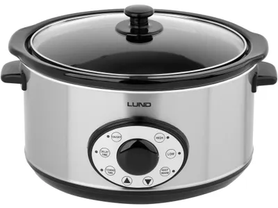 Produktbild von LUND Langsamkocher mit Zeitschaltuhr - 280W - 4,5L