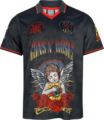 Obrázek produktu pro Guns N' Roses Trikot Herren Amplified Collection - Sweet Child O' Mine Rock FC multicolor M