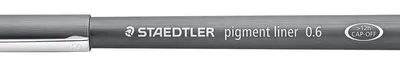 Immagine prodotto di Staedtler Pigment Liner 308 Pennarello Fineliner Nero 0,6 Mm - Confezione Da 10