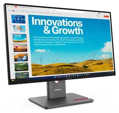 Produktbild von Lenovo ThinkVision P24QD-40 (23,8") QHD HDMI/DP/USB-C/DOC