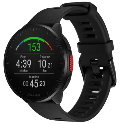 Obrázok produktu pre Nočné športové hodinky Polar Pacer Black S-L