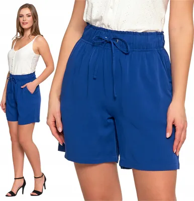 Produktbild von MORAJ SHORT SHORTS Leichte Shorts mit hoher Taille und Bindeband für Damen - S