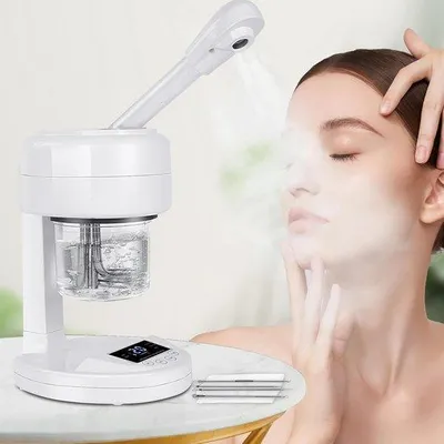 Obrázok produktu pre Hydratačný prístroj – Prístroj na tvár – Hĺbková hydratácia – Nano-iónová para – 360° hlavica