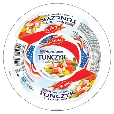 Obrázok produktu pre Sałatka tuńczyk amerykańska Graal 280 g