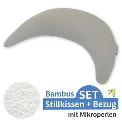 Produktbild von Theraline Stillkissen Der Bambusmond - mit Mikroperlen-Füllung