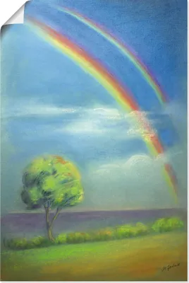 Produktbild von ARTland Poster Zwischen Himmel und Erde Größe: 60x90 cm