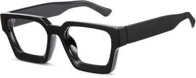 Image de Lunettes anti-lumière bleue - Unie - Transparentes - Avec étui